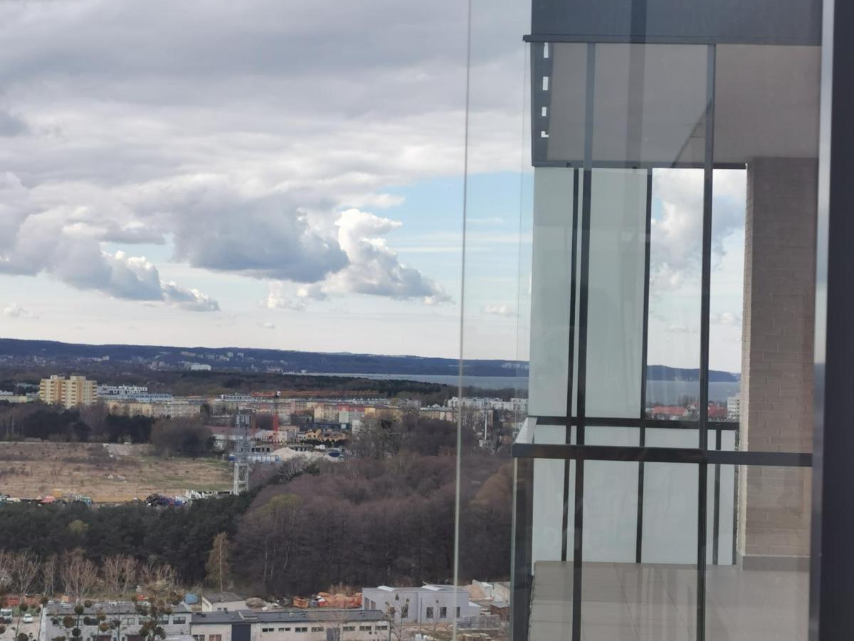 Apartament Przy Bursztynowym Stadionie Gdańsk Exterior foto