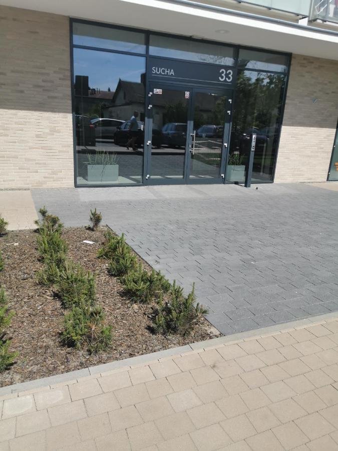 Apartament Przy Bursztynowym Stadionie Gdańsk Exterior foto